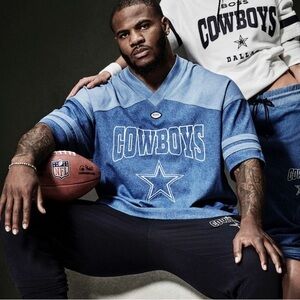 Boss NFL cowboys Light Blue NFL Jersey